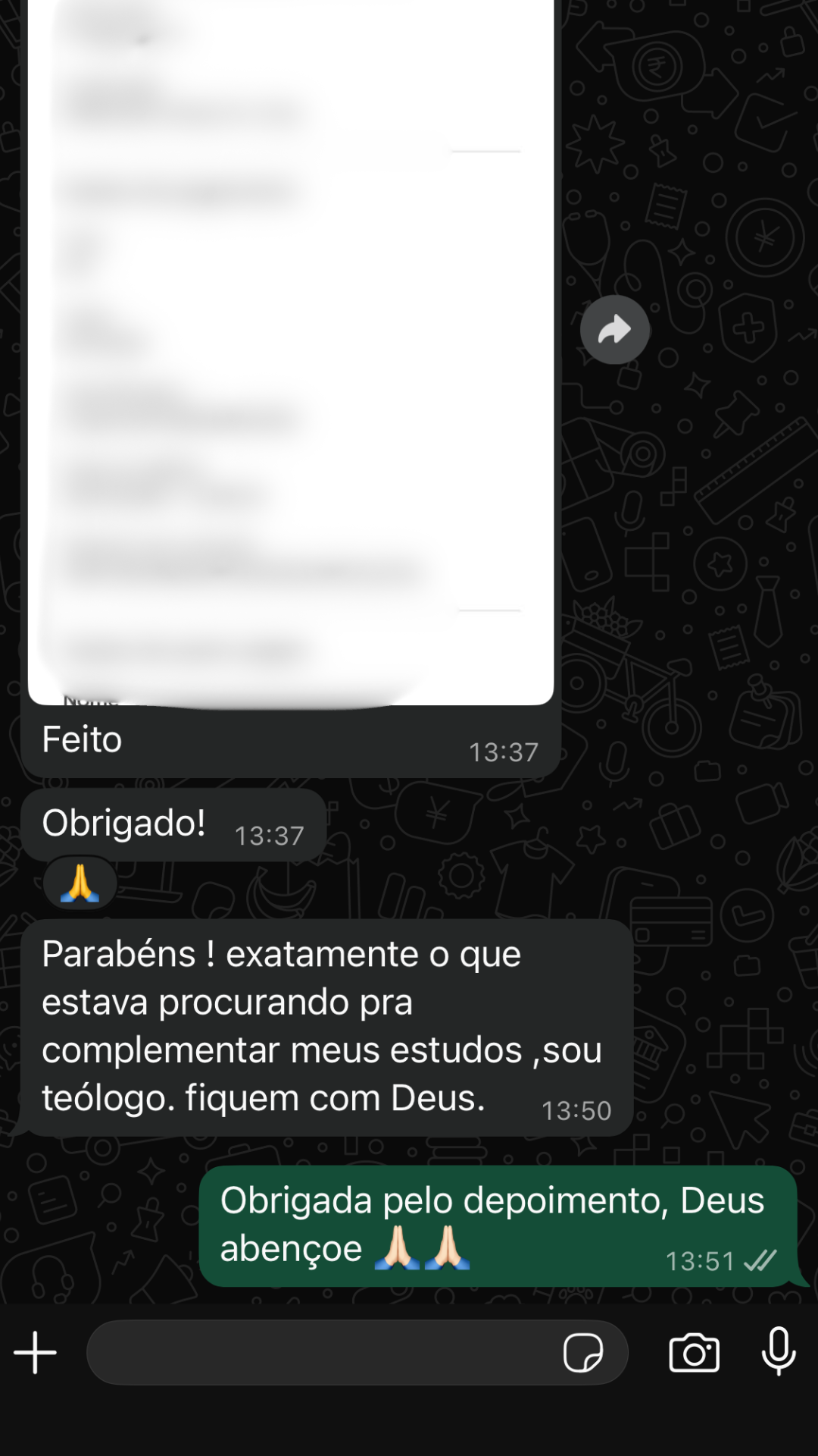 Depoimento de cliente 12